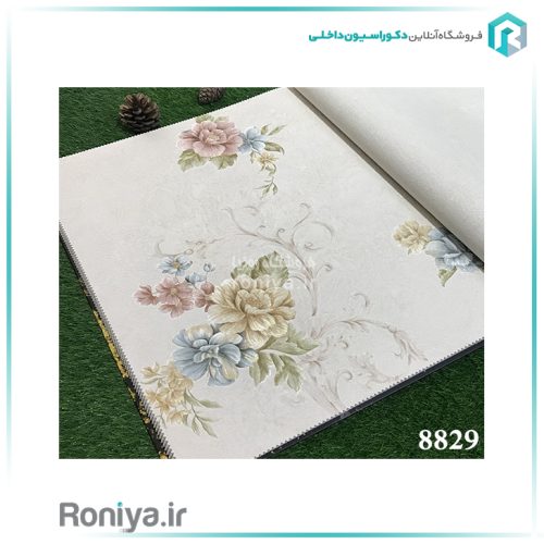 کاغذ دیواری گل رز کد 8833 4 کاغذ دیواری گل رز کد 8833
