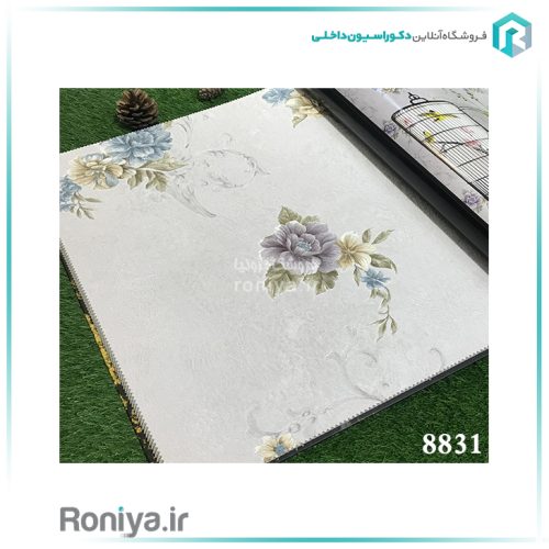 کاغذ دیواری گل رز رنگی کد 8829 3 کاغذ دیواری گل رز رنگی کد 8829