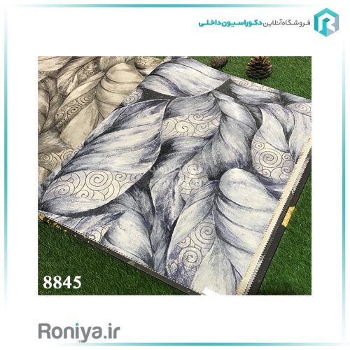 کاغذ دیواری طرح برگ های بزرگ کد 8844 4 کاغذ دیواری طرح برگ های بزرگ کد 8844
