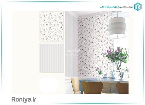 کاغذ دیواری گل ریز و شلوغ کد 21044 2 کاغذ دیواری گل ریز و شلوغ کد 21044