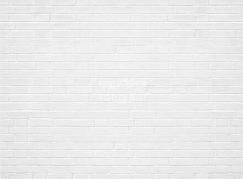 پوستر دیواری طرح آجر سفید سادهCode-S-171