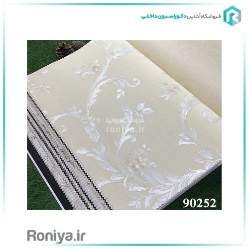 کاغذ دیواری طرح شاخ و برگ کد90252