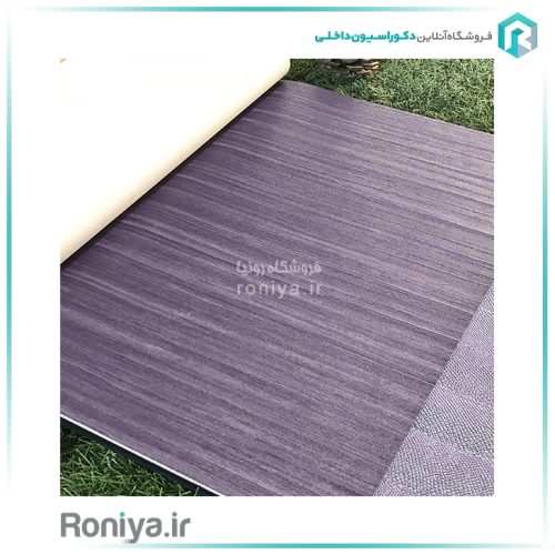 کاغذ دیواری راه راه افقی بنفش کد 90707 2 کاغذ دیواری راه راه افقی بنفش کد 90707