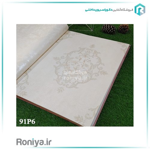 کاغذ دیواری داماسک پذیرایی رنگ روشنCode-91P4 3 کاغذ دیواری داماسک پذیرایی رنگ روشنCode-91P4