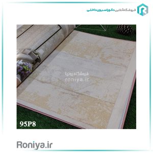 کاغذ دیواری راه راه کرم قهوه ای روشنCode-95P8