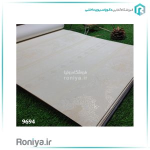 کاغذ دیواری طرح محو کلاسیک سفیدCode-9694