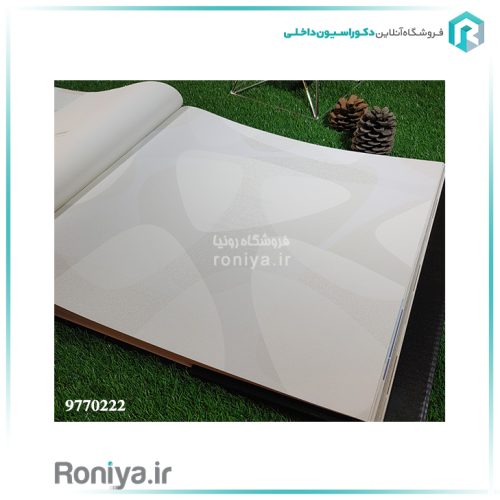 کاغذ دیواری هندسی با رنگ های پاستلیCode-9770221-222-223-224 4 کاغذ دیواری هندسی با رنگ های پاستلی