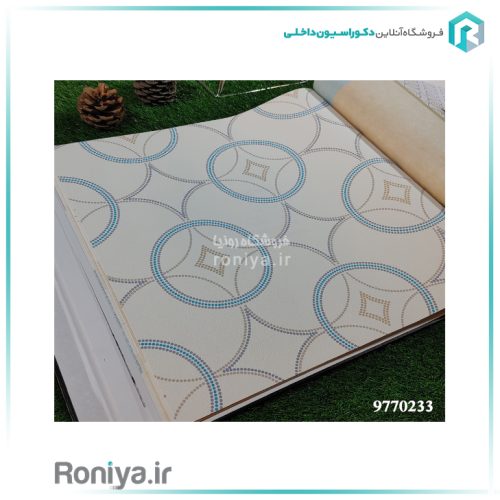 کاغذ دیواری دایره های سه بعدیCode-9770231-232-233-234 3 کاغذ دیواری دایره های سه بعدی