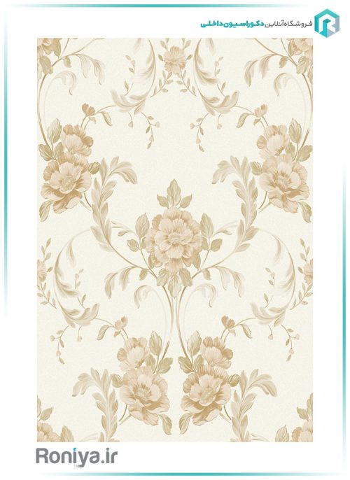 کاغذ دیواری گل کلاسیک پذیرایی لوکس کد 99021 5 کاغذ دیواری گل کلاسیک پذیرایی لوکس کد 99021