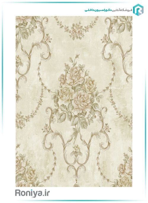 کاغذ دیواری گل رز کد99027