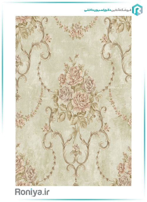 کاغذ دیواری گل رز کد99027