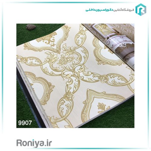 کاغذ دیواری لاکچری و خاص پذیرایی کد 9905 5 کاغذ دیواری لاکچری و خاص پذیرایی