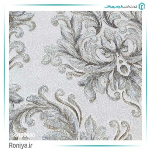 کاغذ دیواری داماسک گل برجسته طرح خاص کد 99100606 2 کاغذ دیواری داماسک گل برجسته طرح خاص کد 99100606