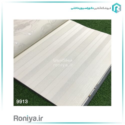 کاغذ دیواری راه راه اتاق خواب کد 9902 2 کاغذ دیواری راه راه اتاق خواب کد 9902