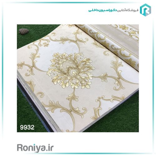 کاغذ دیواری طرح داماسک لاکچری کد 9929 5 کاغذ دیواری طرح داماسک لاکچری