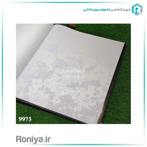 کاغذ دیواری پتینه میکروسمنت سفید نقرهایCode-9951 2 کاغذ دیواری پتینه میکروسمنت سفید نقرهای