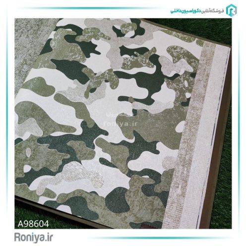 کاغذ دیواری طرح چریکی کد A98601 7 کاغذ دیواری طرح چریکی