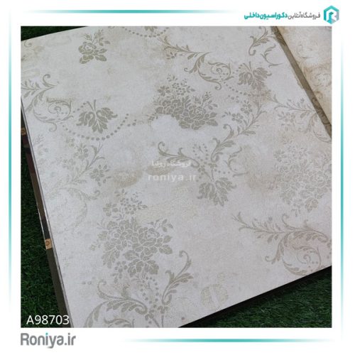 کاغذ دیواری شاین دار کد A98702 3 کاغذ دیواری شاین دار