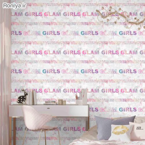 کاغذ دیواری نوجوان طرح حروف انگلیسی کد C9109 2 کاغذ دیواری نوجوان طرح حروف انگلیسی