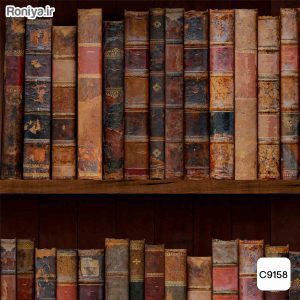 کاغذ دیواری طرح کتابخانه اتاق نوجوان