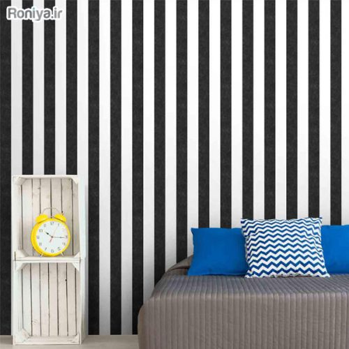 کاغذ دیواری نوجوان راه راه درشت C9159 2 کاغذ دیواری نوجوان راه راه درشت C9159