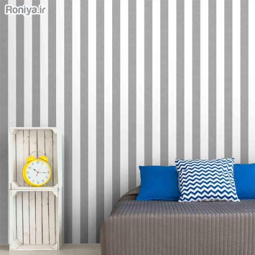 کاغذ دیواری نوجوان راه راه درشت C9159 4 کاغذ دیواری نوجوان راه راه درشت C9159