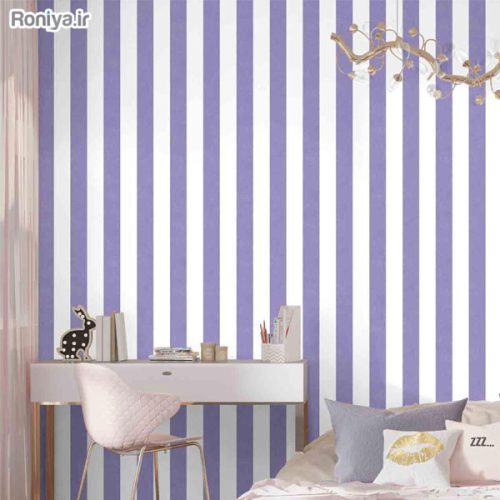 کاغذ دیواری نوجوان راه راه درشت C9159 12 کاغذ دیواری نوجوان راه راه درشت C9159