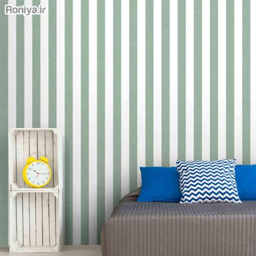 کاغذ دیواری نوجوان راه راه درشت C9159 14 کاغذ دیواری نوجوان راه راه درشت C9159