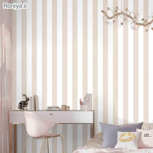 کاغذ دیواری نوجوان راه راه درشت C9159 16 کاغذ دیواری نوجوان راه راه درشت C9159