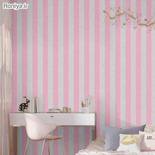 کاغذ دیواری نوجوان راه راه درشت C9159 20 کاغذ دیواری نوجوان راه راه درشت C9159