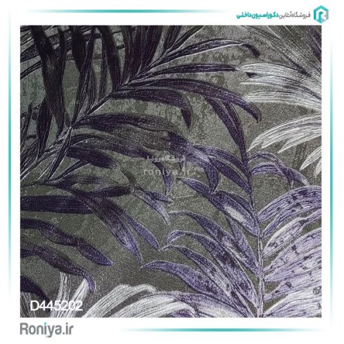 کاغذ دیواری طرح برگ کد D445202 2 کاغذ دیواری طرح برگ کد D445202