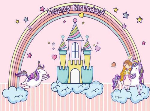 پوستر اتاق کودک یونی کورن CN-0129 4 پوستر اتاق کودک یونی کورن CN-0129