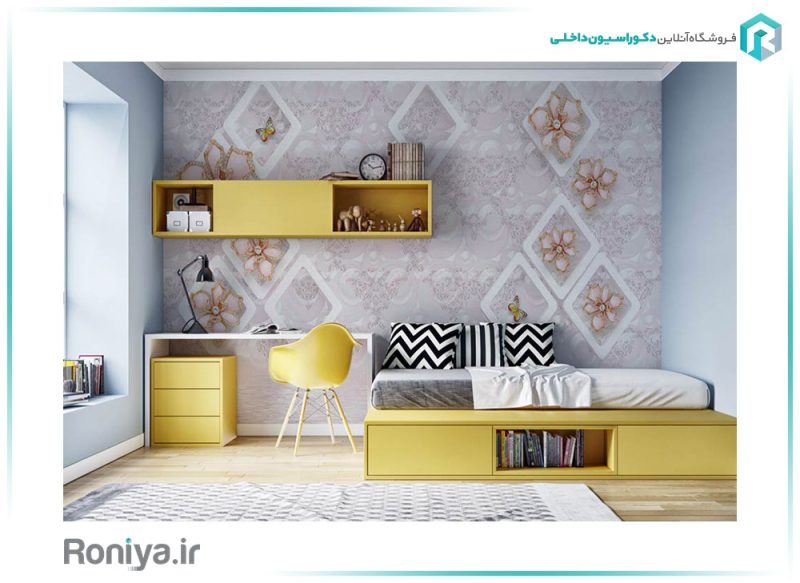 پوستر دیواری جدید پذیرایی 3DF-362 2 پوستر دیواری جدید پذیرایی 3DF-362