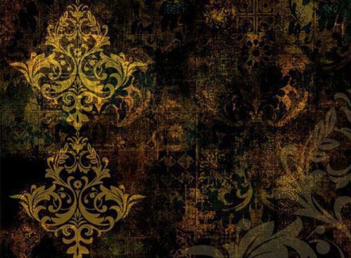 پوستر دیواری داماسک کلاسیک LX-86 4 پوستر دیواری داماسک کلاسیک LX-86