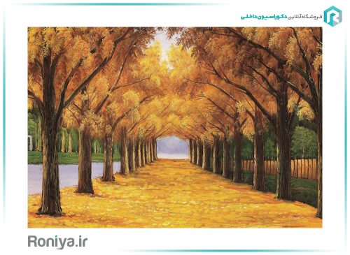 پوستر دیواری طبیعت پاییزی NT-193 2 پوستر دیواری طرح پاییز