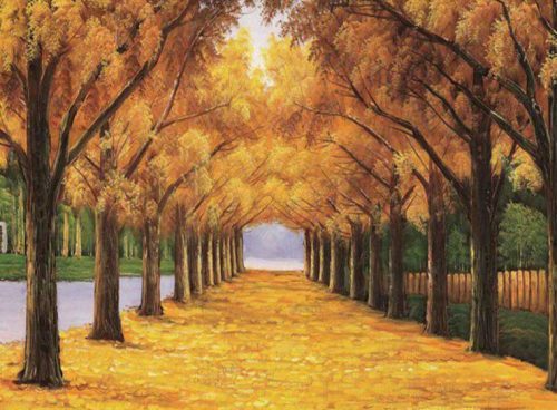 پوستر دیواری طبیعت پاییزی NT-193 3 پوستر دیواری طبیعت پاییزی NT-193