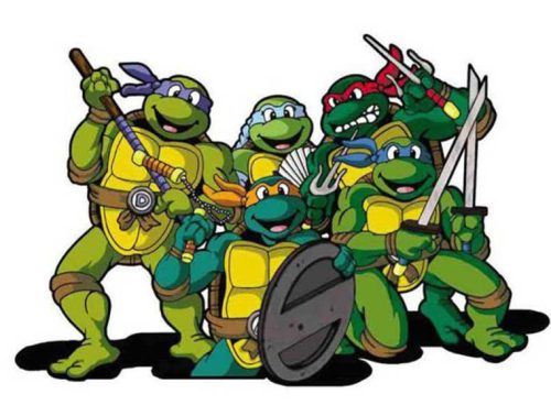 پوستر دیواری لاک پشت های نینجا CN-0161 2 پوستر دیواری لاک پشت های نینجا CN-0161