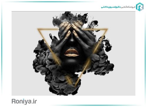 پوستر دیواری مدرن چهره F-105 2 پوستر دیواری مدرن چهره F-105