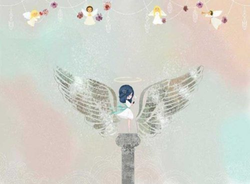 پوستر سه بعدی اتاق دخترانه CN-0200 5 پوستر سه بعدی اتاق دخترانه CN-0200