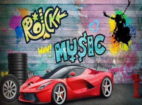 پوستر سه بعدی از فراری مدل لافراری 3DF-375 3 پوستر سه بعدی از فراری مدل لافراری 3DF-375