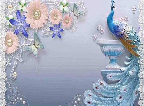 پوستر سه بعدی طاووس AN-049 5 پوستر سه بعدی طاووس AN-049