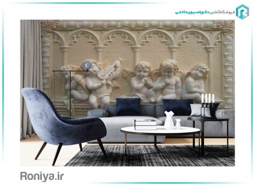 پوستر سه بعدی مجسمه های برجسته 3DF-351 3 پوستر سه بعدی مجسمه های برجسته 3DF-351