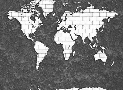 پوستر سه بعدی نقشه جهان 3DF-343 4 پوستر سه بعدی نقشه جهان 3DF-343