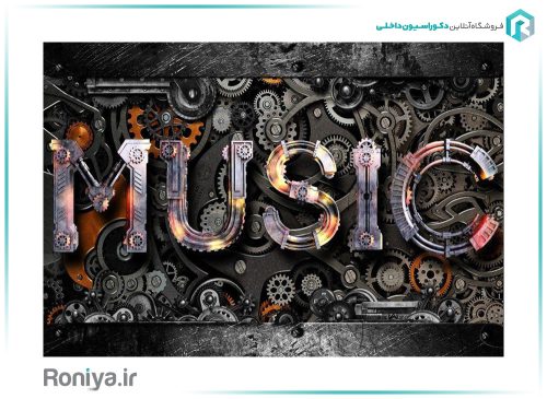 پوستر سه بعدی MUSIC 3DF-360 4 پوستر سه بعدی MUSIC 3DF-360