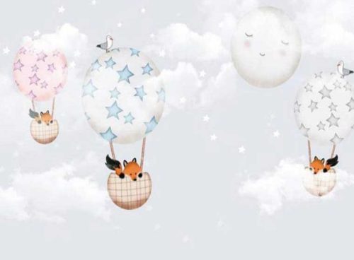 پوستر طرح بالن اتاق کودک CN-0198 5 پوستر طرح بالن اتاق کودک CN-0198