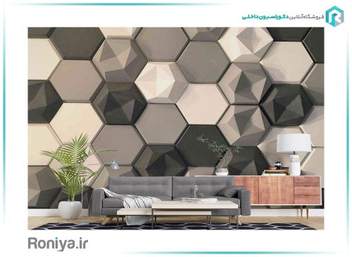 پوستر مدرن شش ضلعی LX-87 2 پوستر مدرن شش ضلعی LX-87