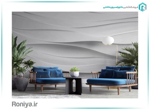 پوستر مدرن طرح کاغذ دیواری 3DF-407 2 پوستر مدرن طرح کاغذ دیواری 3DF-407