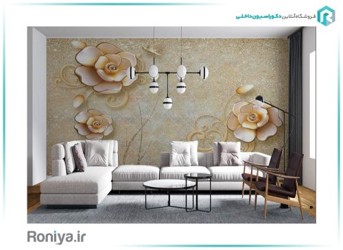 پوستر کلاسیک طرح گل LX-90 2 پوستر کلاسیک طرح گل LX-90