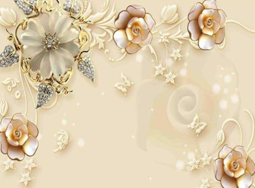 پوستر کلاسیک گل پذیرایی LX-91 3 پوستر کلاسیک گل پذیرایی LX-91