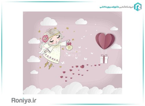 پوستر اتاق کودک صورتی 3 پوستر اتاق کودک صورتی